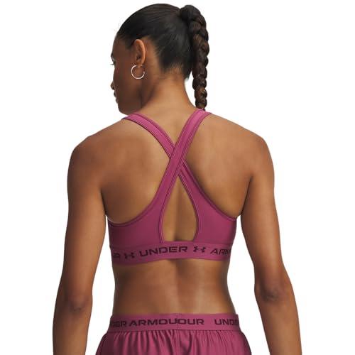 Image of Under Armour Women's Crossback Mid Impact Sports Bra