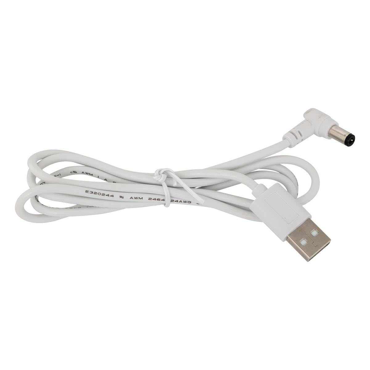 Atmosphera - Lampe Nomade d'Extérieur LED Kiara Blanche, H 36 cm, Anse Effet Bois, Rechargeable - Pour Jardin, Terrasse, Lanterne Décorative
