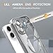 IAIYOXI Magnetic Clear Case for iPhone 12 Pro Max with Full Camera Lens Protection,Compatible with MagSafe,Plating Soft TPU Phone Case,Anti-Scratch Shockproof Slim Cover for Women Gilrs Men - Sliver