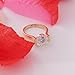 Dsnyu 14K Yellow Gold Rings, Eternity Wedding Bands for Women Solitaire with Round Moissanite 2ct Band Yellow Gold Fashion Trendy Size 7