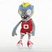 cgzlnl 1 Pièces 30 Cm Plantes Vs Zombies Sport Zombie Jouets en Peluche, Plantes De Poupée Vs Zombies PVZ Zombies Jouets en Peluche Doux pour Enfants Enfants Cadeaux