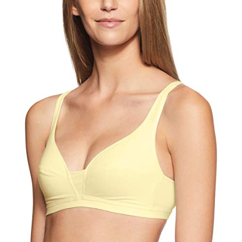 Image of Triumph Beginner Bra for Women Padded Non Wired Bra Wireless Full Coverage Lingerie for Teens Lightly Padded Cut-n-Sew Support Wide Straps Elastic Bottom Band Pack of 1