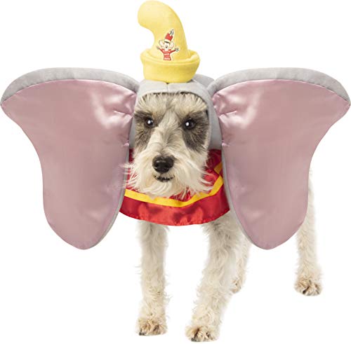 Rubie'S Disney Disfraz de Dumbo para Mascota, Diadema, pequeño-Mediano