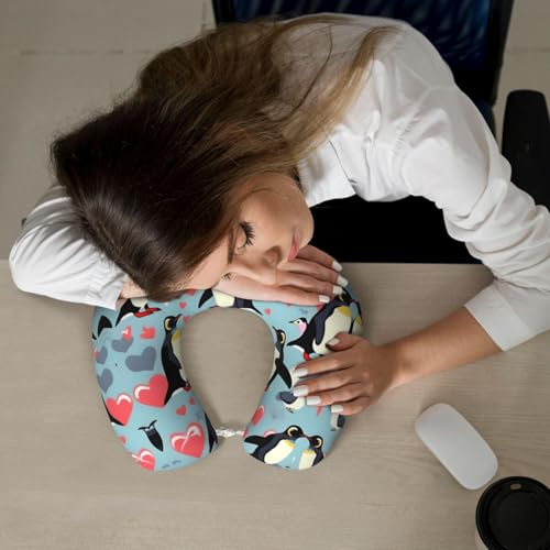 Almohada de Viaje de Poliéster Negra Soporte Cuello miniatura 7