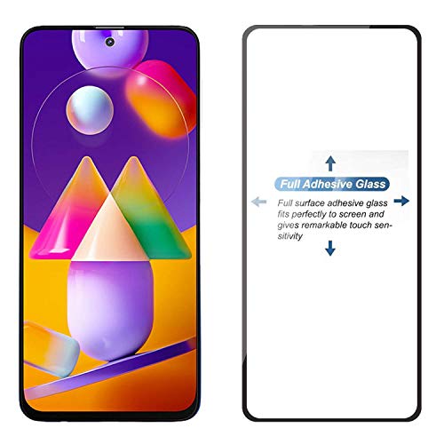 Image of DD SON Tempered Glass Screen Protector Compatible For Etc(D-Samsung Galaxy M31S /A51) Smartphone