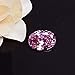 Wixine 1Pcs Huge Unheated Pink Sapphire Oval Cut AAAA Loose Gemstone 18X25mm