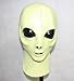 Produktbild The Rubber Plantation TM 619219291521 Glow in the Dark Alien Full Head Latex Maske Fancy Kleid Roswell Halloween UFO Martian Kostüm Zubehör, Unisex, ONE SIZE