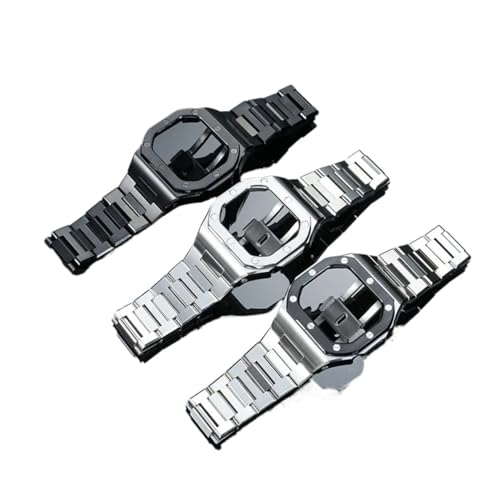 Boîtier de lunette compatible Casio GW-M5610 mod kit métal - 5