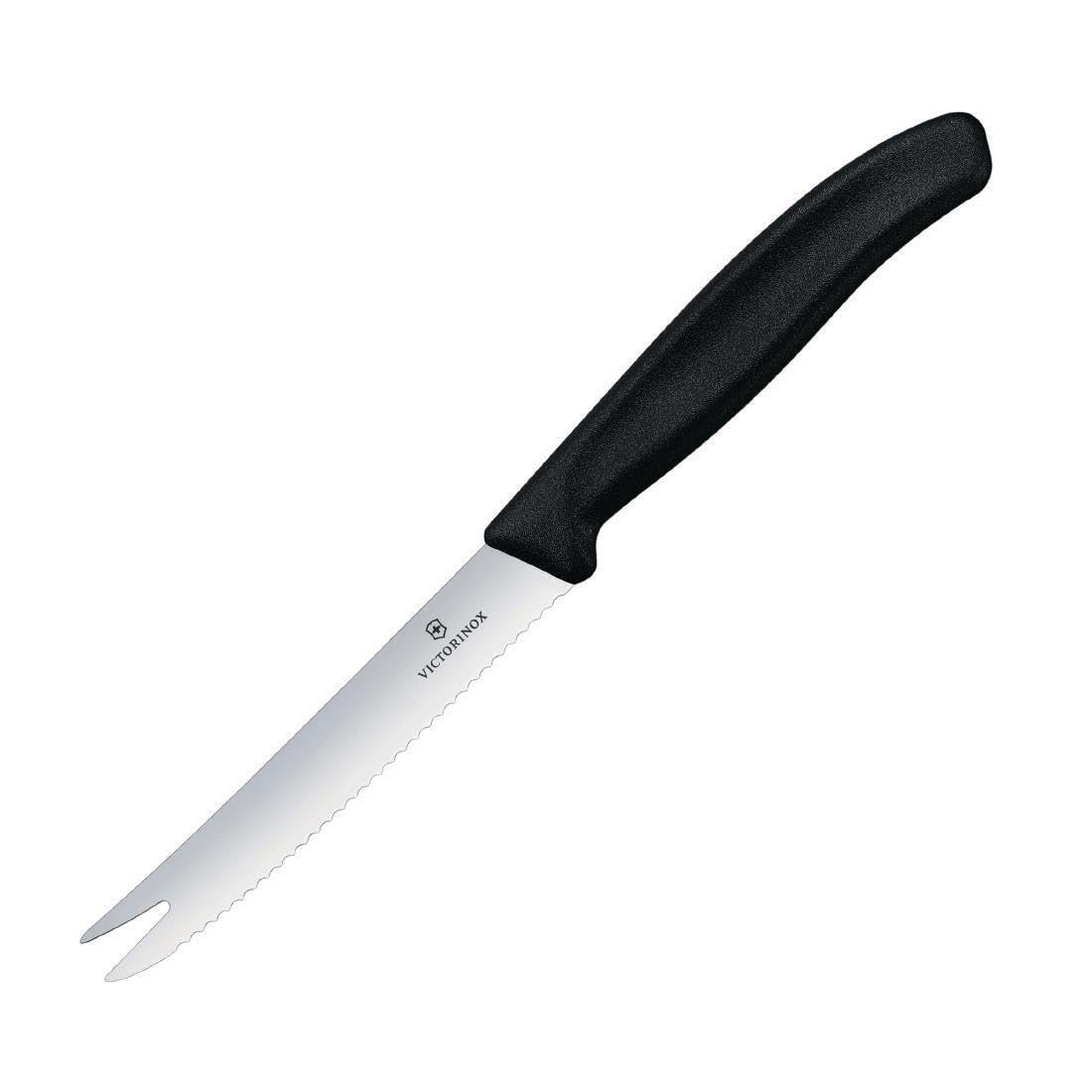 VICTORINOX CUCH.​QUESO Y SALCHICHA NEGRO