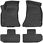 Husky Liners | Weatherbeater Series | Front & 2nd Seat Floor Liners - Black | 99171 | Fits 2016-2021 Dodge Challenger, 2017-2021 Dodge Challenger RWD 4 Pcs