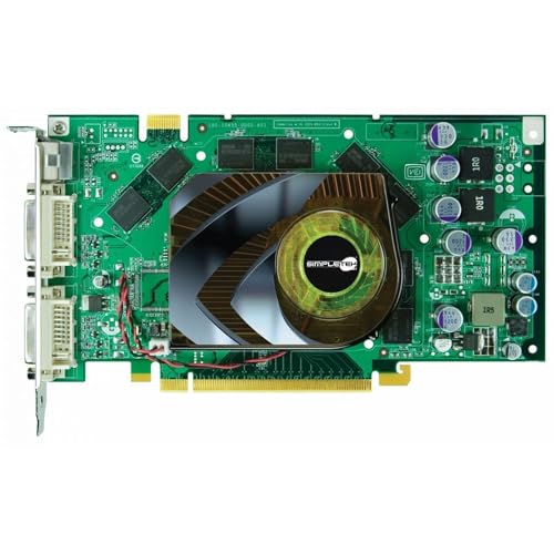 SIMPLETEK - Tarjeta gráfica profesional 256 MB GDDR3 - FX 1500 | Doble DVI-I (24+5) + salida de TV (HDTV-Out) (reacondicionado)