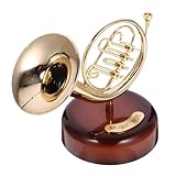  Alipis Boîte boîte à Musique rétro Mini-Saxophone modèle de Sax Alto décor Vintage décor rétro décor de Table à la Maison décoration d\'intérieur Bureau Instrument de Musique
