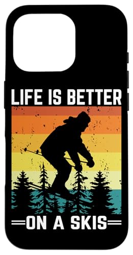 �X�L�[�A�A���y���X�L�[�A, Alpine Skiing, Winter Sports, Mountain Sports �X�}�z�P�[�X iPhone 16 Pro �p