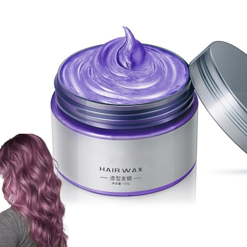 Tinte Para El Cabello Negro,Tinte Natural Para El Cabello,Tinte Permanente Para El Cabello,Coloración Profesional Tonalizante Efecto Iluminador,Óptima Cobertura De Canas (Morado, S)