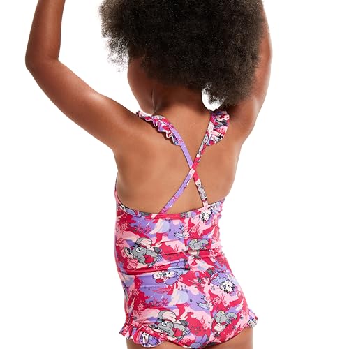 Maillot une pièce fille Speedo thinstrap imprimé résistant au chlore - 2