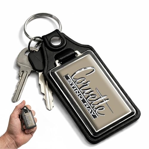 Image of Brotherhood Car Key Chain for Corvette - Classic Models Keychain for Men and Women Gift Key Ring Key Chain