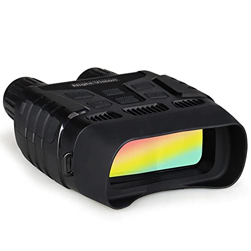 Digital Night Vision Binoculars, HD Photo & 980P Video, 300m/984ft in Darkness, 2.3 Inch IPS Screen, for Complete Military Security Hunting