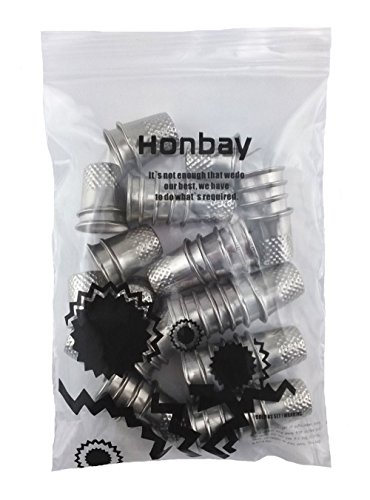 Honbay 50Pcs Silver Sewing Quilting Metal Thimbles Diy Craft Finger Protector #TOP5