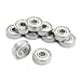 Produktbild 10 PCS 606ZZ 6 x 17 x 6 versiegelt Miniatur Deep Groove Radial Kugellager