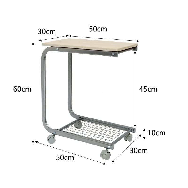 Table d'appoint canapé réglable et bureau debout mobile pour ordinateur à la maison