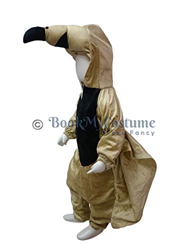 Image of BookMyCostume Sparrow Chidiya Bird Kids Fancy Dress Costume 5-6 years