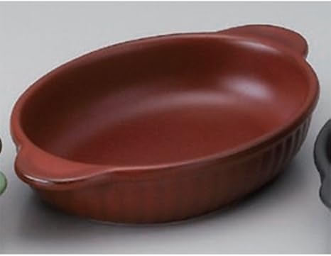 Amazon グラタン皿 鉄赤舟形グラタン 23 4 X 14 8 X 4 2cm 直火 洋食器 カフェ レストラン コーヒー 業務用 ホテル グラタン皿 オンライン通販