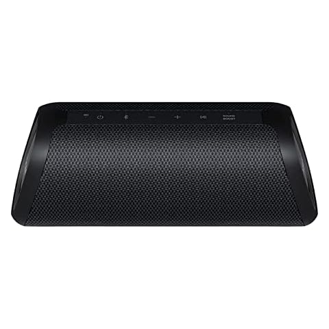 Altavoz inalámbrico LG XBOOM Go XG5QBK con Bluetooth y resistencia al agua IP67 Cover
