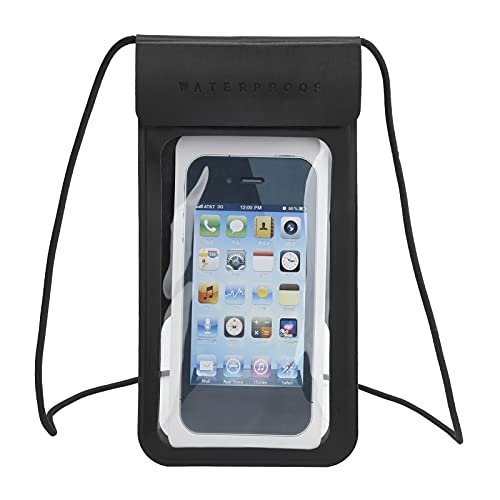 Bolsa impermeável para celular, capa universal impermeável com cordão, bolsa impermeável e impermeáv