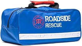 Roadside Emergency Assistance Kit - Packed 110 Premium Pieces & Rugged Bag