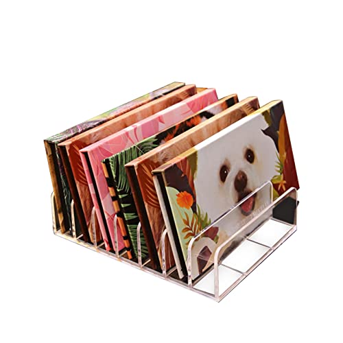 Bakodiu Organisateur de Palette de Maquillage - Porte-Palette de fards à paupières - Porte-Palette de Maquillage divisé en 7 Sections, Stockage de cosmétiques pour vanités, comptoir de Salle de Bain Cover