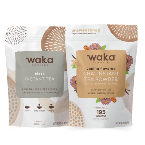 Té instantáneo concentrado sin azúcar sabor vainilla chai miniatura 1