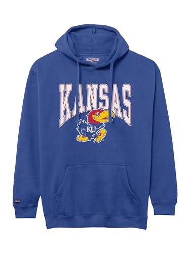 Image of JanSport NCAA Officially Licensed Rival Hoodie, Long Sleeve Unisex Sweatshirt, Cotton-Polyester Blend, Double-Layered Hood