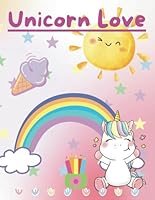 Unicorn Love: Mädchen Malbuch (German Edition) B0F5V4MJ4R Book Cover