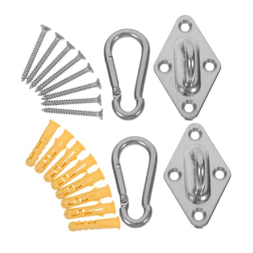 VANZACK Hammock Chair Hanging Kit Swing Hooks Heavy Duty Ceiling Anchor Sandbag Hook Swing Set Bracket