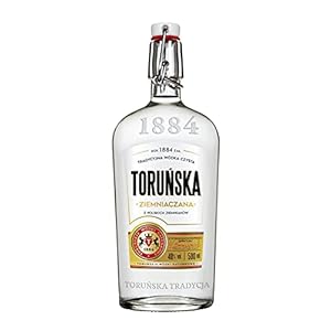 Kartoffel-Wodka aus Polen Toruńska 1884, 0,5 L, 40% Vol.