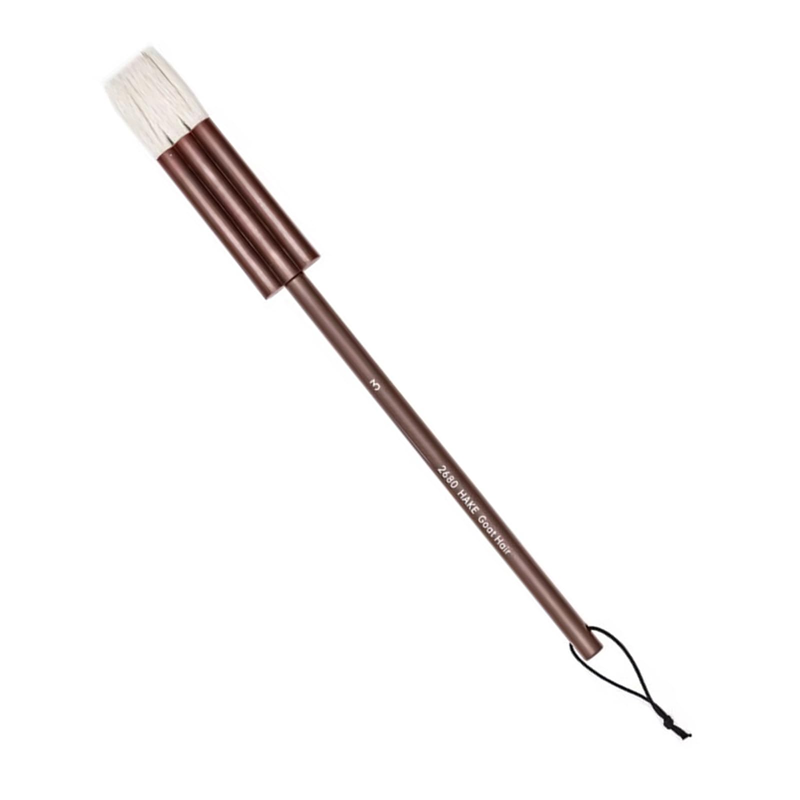 Tip Paint Brush with Ergonomic Wood Handle Soft Bristle for Watercolor Gouache Acrylic Painting Texturing Acrylic