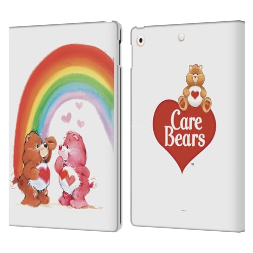 Housse iPad 10.2 Care Bears en cuir pour égayer votre espace de travail et vos déplacements