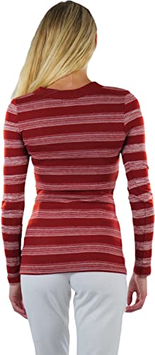 Image of ToBeInStyle Women's Classic Long Sleeve V-Neck Pullover Sweater