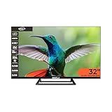 TV LED 32 Pollici HD Ready Frameless, DVB-T2/S2 HEVC Main 10, Dolby Digital Plus, 3 HDMI, 2 USB, CI+, Hotel Mode, Controllo Genitori – Certificata tivùsat