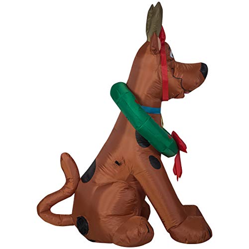 Gemmy 3' Airblown Scooby Doo As Reindeer Christmas Inflatable #TOP1