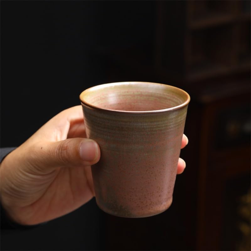 GSOUL Kungfu Tea cup Ceramic Cup Retro Tea Handmade Mug Coffee Creative Breakfast Small Tea Cups