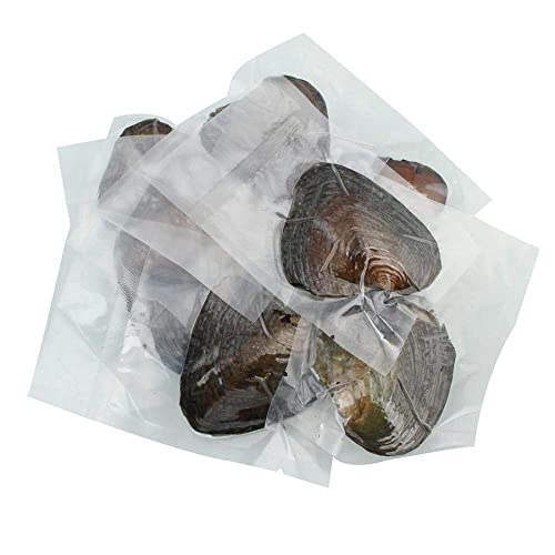 30Pcs Freshwater Pearl Oyster Cultured Love Wish Round Pearls Various Shining Meaningful Color, Oysters With Pearls Inside (7-8Mm, 30 Pcs/Lot) #TOP3