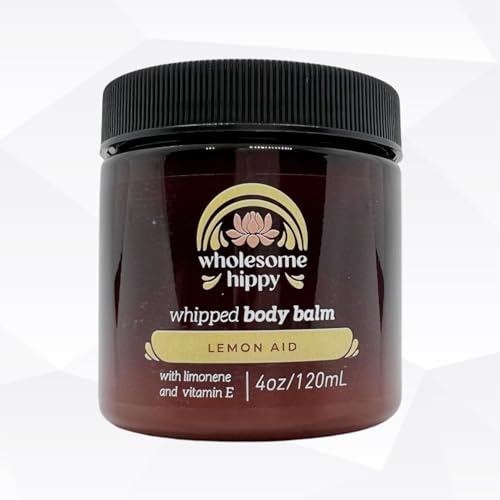 Wholesome Hippy Lemon-Aid -Whipped Wonder Balm with Limonene –Lemon balm (4oz)