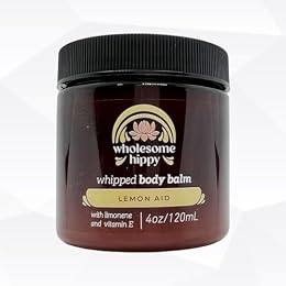 Wholesome Hippy Lemon-Aid Whipped Wonder Balm with Limonene, 4 oz