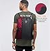 Drawstring Backpack Sports Gym Bag for Women Men Children Large Size with Zipper and Water Bottle Mesh Pockets (Black/Red)