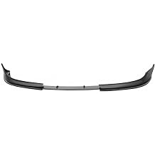 V Style Unpainted PU Front Bumper Lip for 2006-2009 Audi A3 All Models | Brand of Hyper Glory, V Style, PU, Unpainted Black, 5PCS, Front Bumper Lip Splitter Chin Guard, Front Air Dam Chin Spoiler