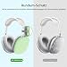 ProCase Kopfhörer Tasche Headphone Case für AirPods Max 2020 mit 2 Intelligenten Silikonabdeckungen, Reisetasche für Kopfhörer Tragetasche Headset Hülle Etui für AirPods Max Kopfhörer -Grün