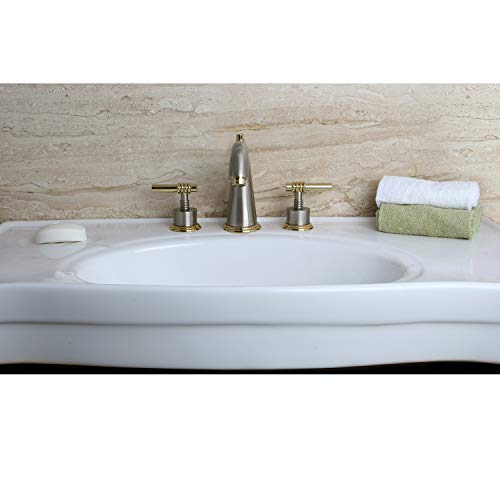 Elements Of Design Vpb1368 Kingston Brass Imperial Console Sink, White #TOP3