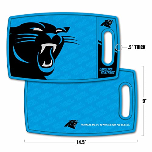 Image of YouTheFan NFL Carolina Panthers Logo Series Cutting Board