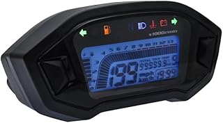 Motorcycle Odometer Digital 13000rpm Speedometer Tachometer For Motorcycle 2-4 Cylinders 7 Colors Backlight Speed Meter Tacho Gauge Odometer